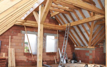 The Bryn attic trusses